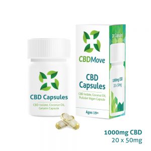CBD Capsules - Vegan - CBDmove
