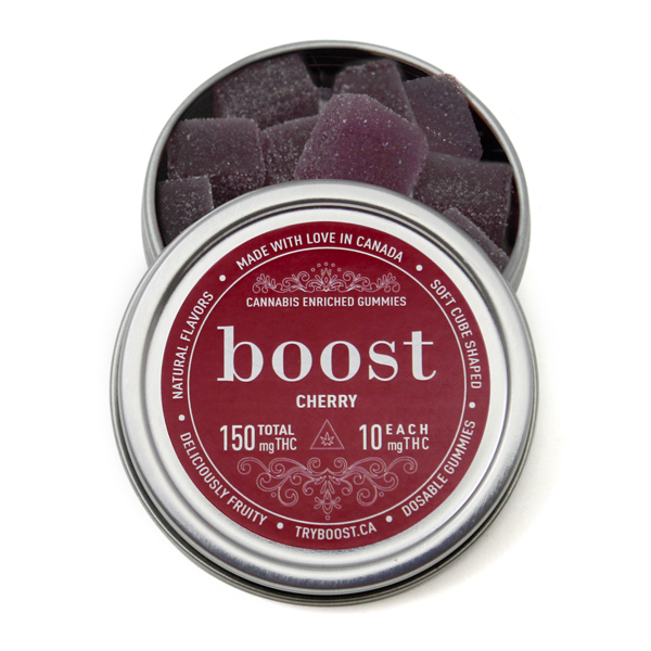 Boost THC Cherry Gummies - Distillate