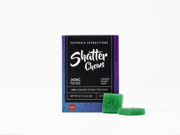 Shatter Chews - 240mg THC - Euphoria Extractions 2