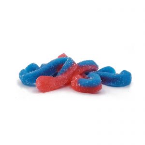 Hand Made Gummy Worms - 150mg THC - Premium Distillate - The Healing Co