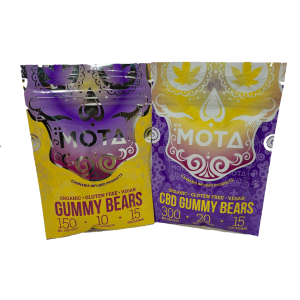 Gummy Bears - THC & CBD - Orangic - Gluten Free - Vegan - Mota