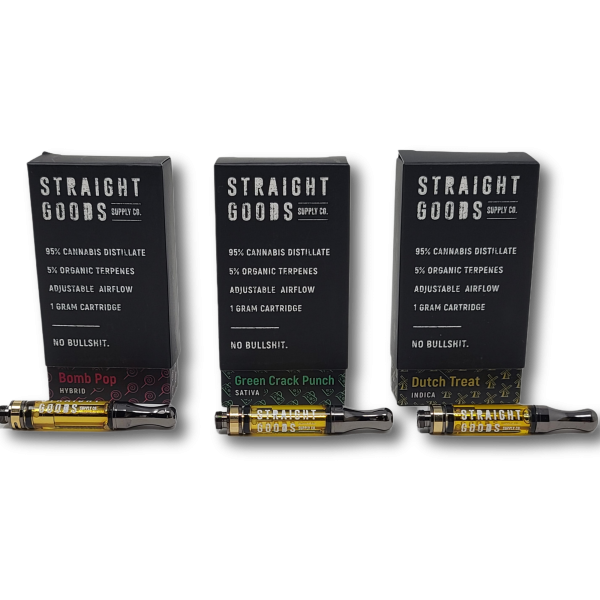 Premium Vape Cartridges - 1 Gram - Straight Goods Supply Co.