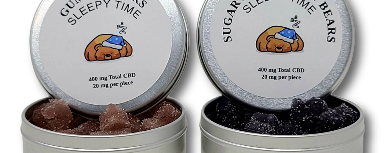 Sleepy Time Gummy Bears - CBD - The Healing Co