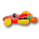 CBD Sour Fruit Slices - Vegan and Gluten Free - 300mg CBD