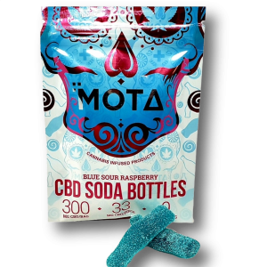 CBD Soda Bottles - Mota - 300mg CBD