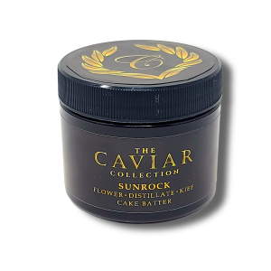 The Caviar Collection Sunrock – Cake Batter (Sativa) - 94% THC
