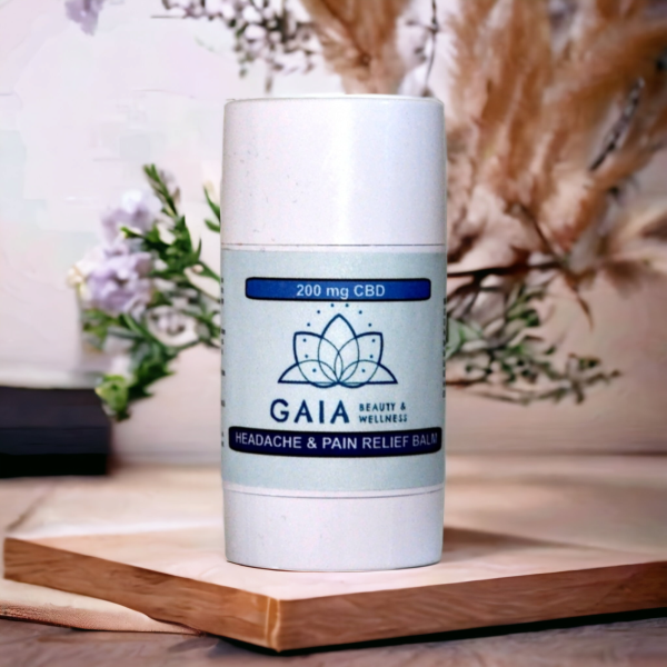 CBD Headache & Pain Relief Balm - Gaia Beauty