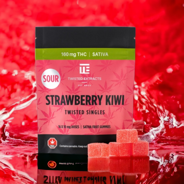 Sour Twisted Single Gummies - Twisted Extracts