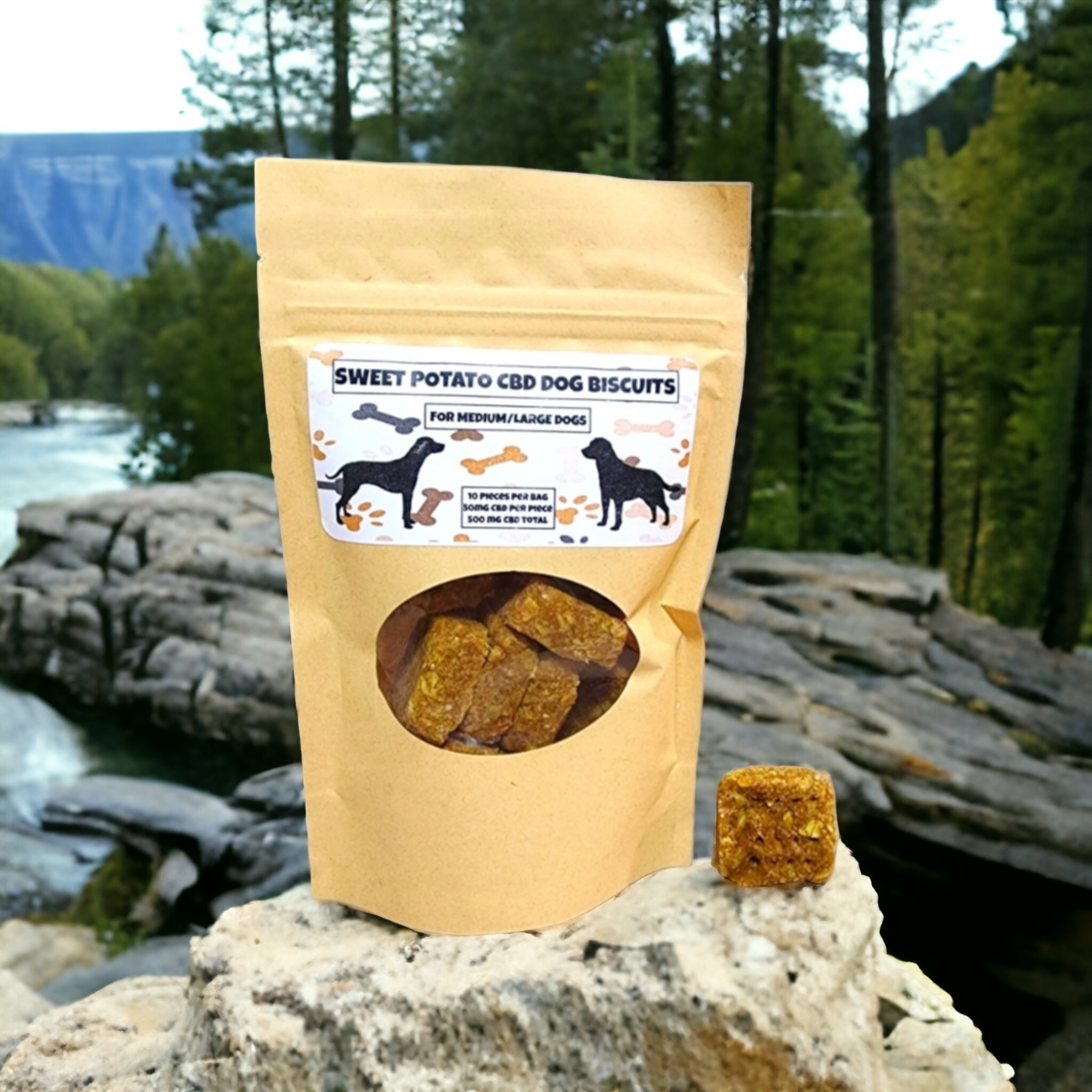 Kirby's Dog Biscuits - CBD - Home Made - Gluten Free option