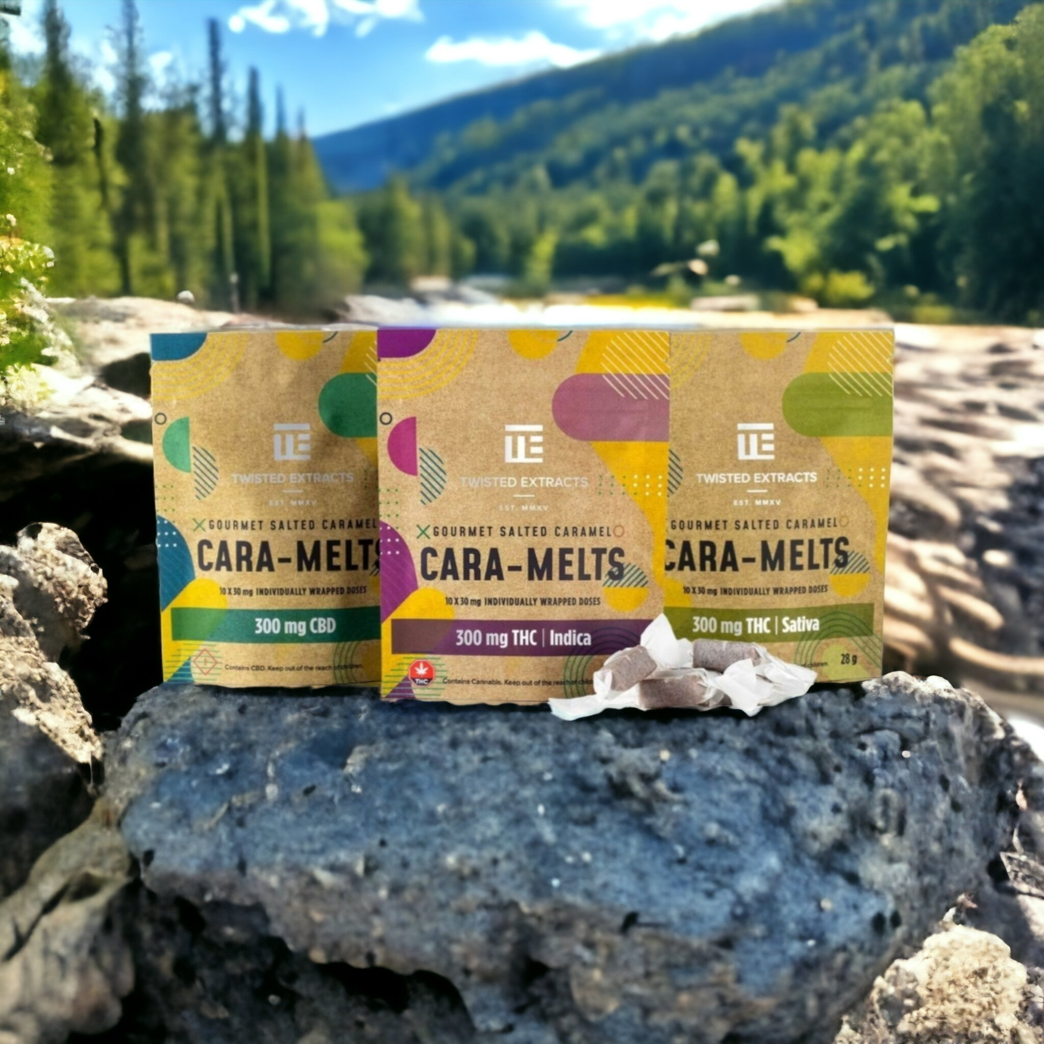 Salted Cara-Melts - 300mg - Twisted Extracts