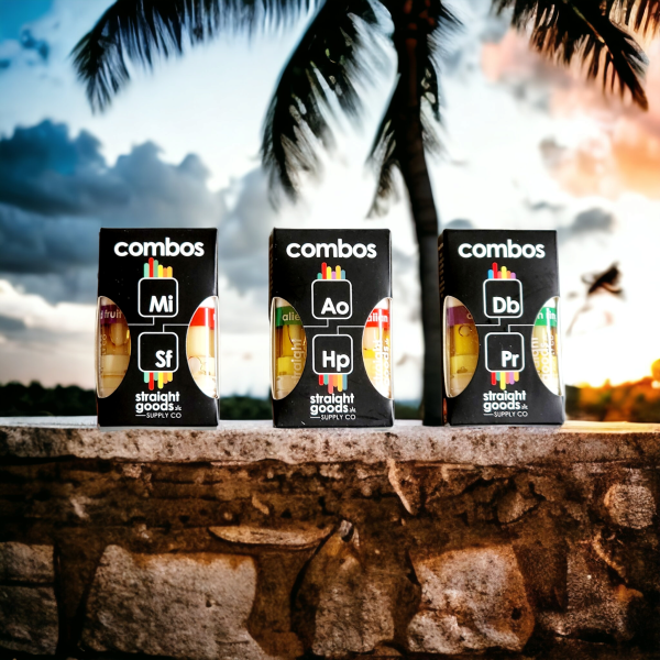 Straight Goods 2 In 1 Combos – (2 x 1 Gram Carts)